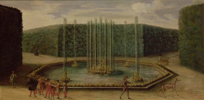 The Fountain of Bacchus at Versailles by French School